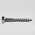 houtdraadbout verzinkt 8x70mm