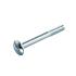 slotbout verzinkt 8x120mm incl. moer