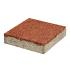pasblokje rood 20x20x4 5cm