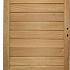 bangkirai massief poort 22 linksdraaiend 100x180cm incl. slot en aanslaglat