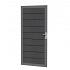 composiet deur antraciet 183x93cm uitlopend 2024 