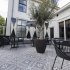 geoceramica concreet flower decor 60x60x4cm