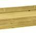 bloembak rechthoek groen ge mpregneerd 25x82x34cm hxbxd 