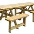 picknicktafel family groen ge mprgeneerd bladmaat 70x240cm