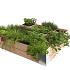 douglas minigarden vierkant blank 100x100x20cm