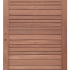 keruing poort 27 rhombus variabel 100x180cm incl. slot en aanslaglat bijpassend bij scherm 52 