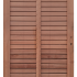 keruing poort 26 rhombus 100x180cm incl. slot en aanslaglat bijpassend bij scherm 51 