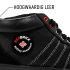 redbrick onyx sneaker hoog s3 kn zwart 37