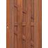 bangkirai charmant poort 20 100x180cm incl. slot en aanslaglat