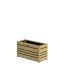 bloembak flux 38 excellent groen ge mpregneerd 70x30x38cm