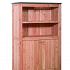 buitenkeuken dubbel 168 excellent douglas blank 168x109x56cm hxbxd met 3 schappen en deuren