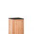 buitenkeuken enkel 90 excellent douglas blank 90x61 5x56cm hxbxd met schap en deur