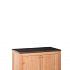 buitenkeuken dubbel 60 excellent douglas blank 60x109x56cm hxbxd met deuren