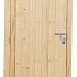 vuren enkele dichte deur blank linksdraaiend 90x201cm