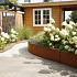 borderpaneel flex corten 220x28cm incl. bevestigen materiaal 