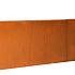 borderpaneel hoekstuk inwendig corten 15x28x15cm