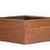 bloembak modulair corten 150x60x42cm