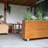 bloembak modulair corten 240x60x56cm