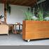 bloembak modulair corten 270x150x70cm