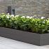 bloembak modulair taupe 150x30x28cm