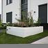 bloembak modulair wit 150x120x42cm