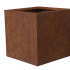 bloembak vlak corten 60x60x60cm