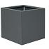 plantenbak vlak antraciet 60x60x60cm