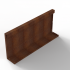 bloembak module recht paneel a 90x42cm
