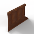 bloembak module inwendig hoekpaneel c 60x42cm r