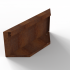 bloembak module kopschot paneel d 60x28cm