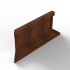bloembak module inwendig hoekpaneel c 60x28cm r