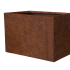 bloembak vlak corten 60x90x60cm