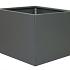 plantenbak vlak antraciet 90x90x60cm