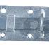 hangslotschuif vlak verzinkt 120mm