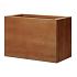 bloembak vlak corten 30x60x40cm