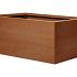 bloembak vlak corten 60x90x40cm
