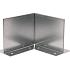 inwendige hoek double flg 10 cm   verzinkt