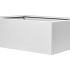 bloembak vlak wit 150x300x40cm