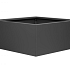 plantenbak vlak antraciet 90x90x80cm