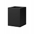 plantenbak vlak grafietzwart 30x30x80cm