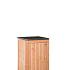 buitenkeuken enkel 90 excellent douglas blank 90x61 5x56cm hxbxd met schap en deur