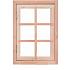 douglas 6 ruits uitzetraam blank 89 8x70 3cm
