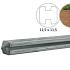 s6 betontussenpaal betowood mdk grijs t.b.v. stapelsysteem 11 5x11 5x278cm