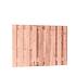 douglas 19 plankenscherm fijnbezaagd blank 1 5x14cm 180x130cm t.b.v. betonsysteem