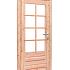 douglas enkele 8 ruits deur blank linksdraaiend 90x201cm