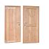 douglas enkele dichte deur blank linksdraaiend 90x201cm