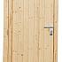 vuren enkele dichte deur blank linksdraaiend 90x201cm