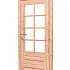 douglas enkele 8 ruits deur blank rechtsdraaiend 90x201cm