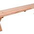 bank xavi excellent douglas blank 50x38x245cm uit assortiment 