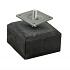 betonpoer tegel antraciet m20 18x18x10cm set stelplaat toevoegen p18808 